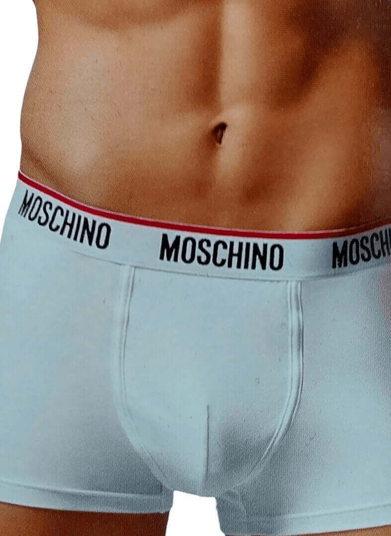 Moschino Underwear Intimo Boxer Elastico con logo x2