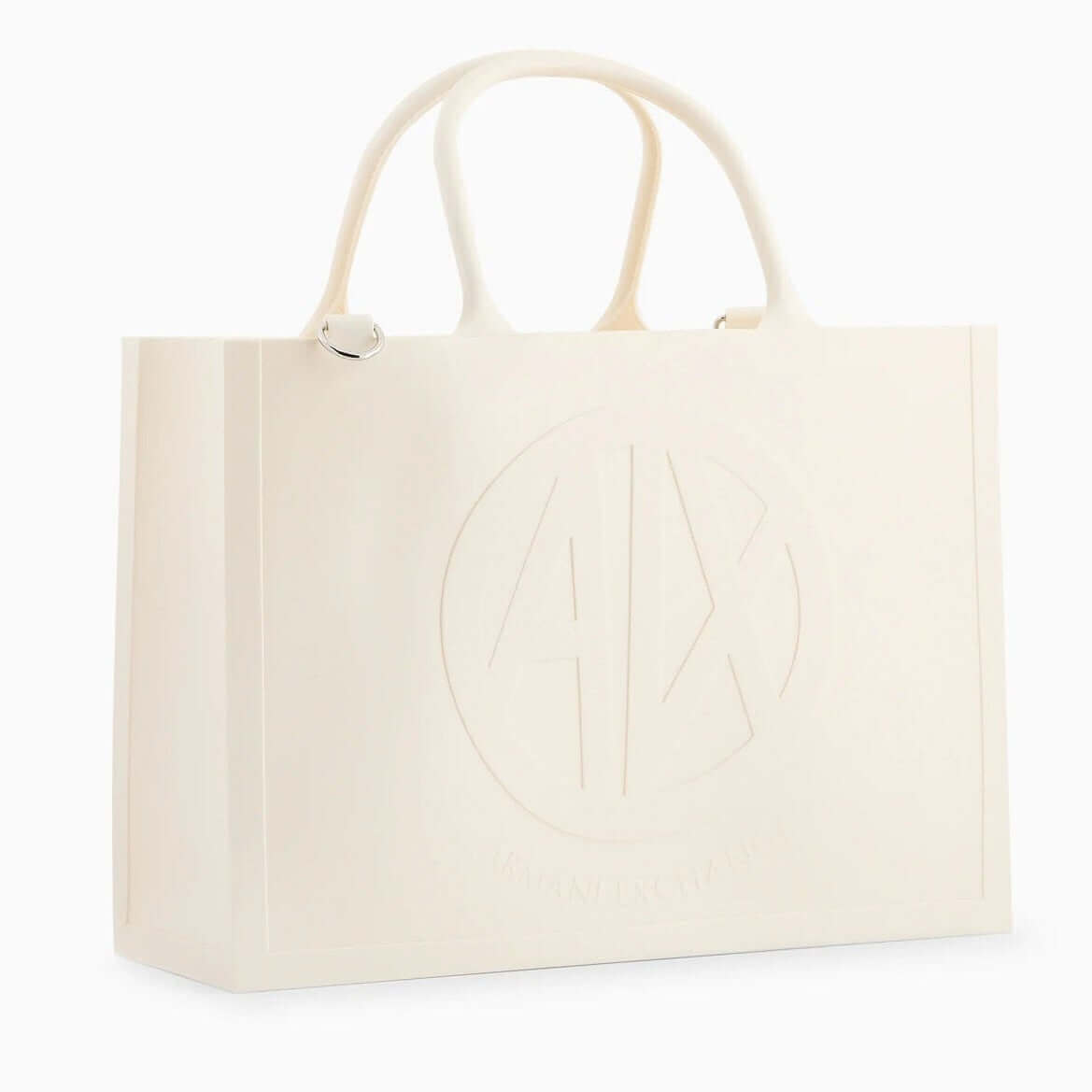 Armani A|X Exchange woman Icon Tote Milky bag